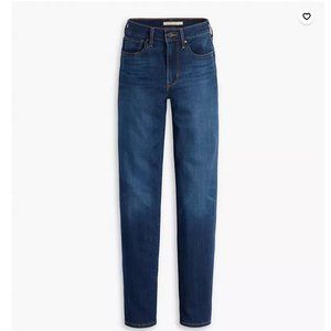 *NWT* Levi's 724 High Rise Straight Jeans, Carbon Glow – 26 (US 2) S